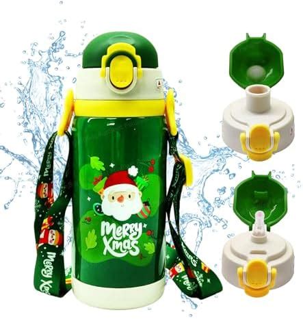 FunBlast Christmas Theme Hot & Cold Water Bottle for Kids – Double ...