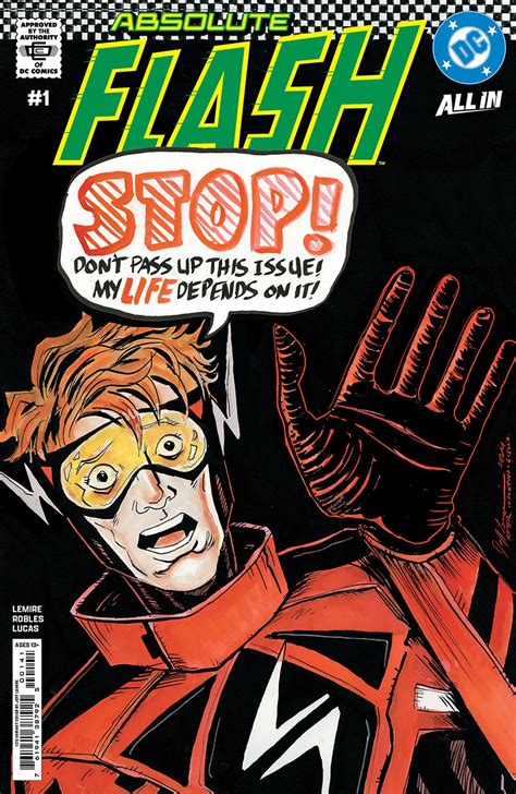 Absolute Flash #1 - 5-Page Preview and Covers released by DC Comics