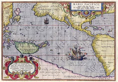 Made in 1529, the Diogo Ribeiro map was the first to show the Pacific at about its proper size