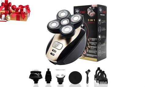4D 5 in 1 Rotary Shavers Elec... | Groupon Goods
