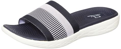 Buy Carlton London Men's Floaters & Outdoor Sandals, Navy Blue, 6 at ...