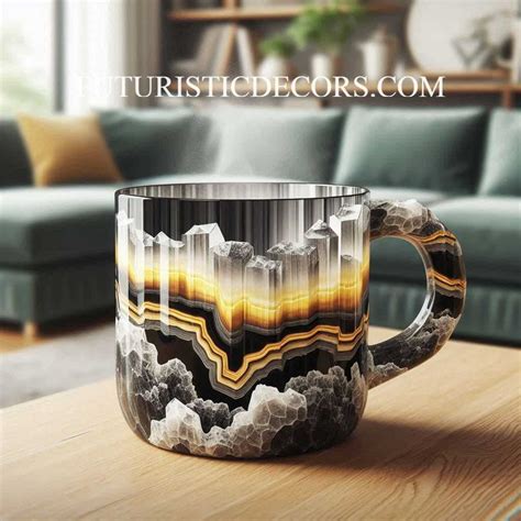 Mineral Crystal Coffee Mug: Check Out Coffee Mugs Made With Mineral Crystal