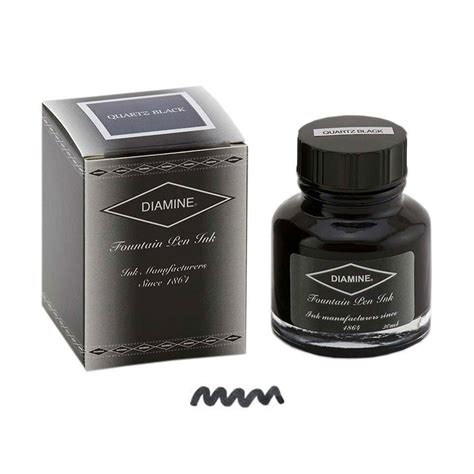 Diamine Quartz Black Ink - 30ml | Shop Online at Makoba | Diamine