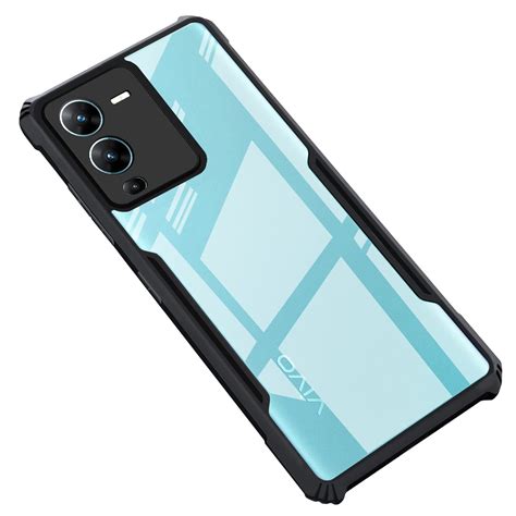CEDO Case Vivo V25 Pro (5G) Case Back Cover Shockproof Bumper Crystal ...