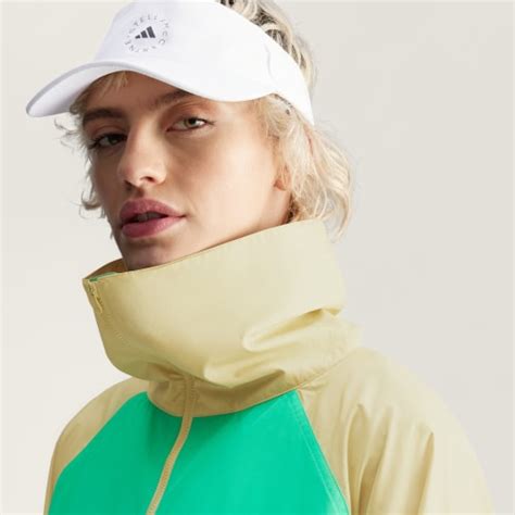 adidas by Stella McCartney TrueNature Pull-on Jacket - Yellow | adidas ...