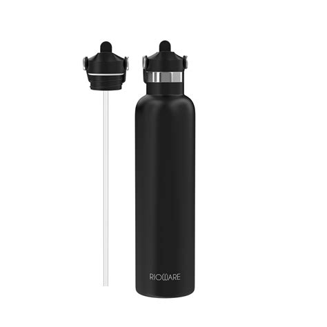 Rioware® Riotuff Insulated Water Bottle 1000ml Stainless Steel Leak ...