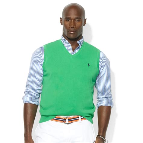 Polo Sweater Vest For Men