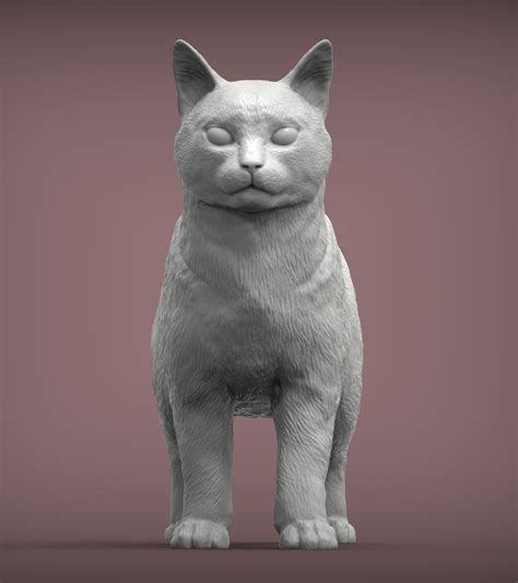3D file Manx cat 3D print model・3D printing idea to download・Cults