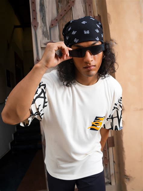 White Oversized T shirt | Pure cotton Oversized T shirt | Bacca Bucci