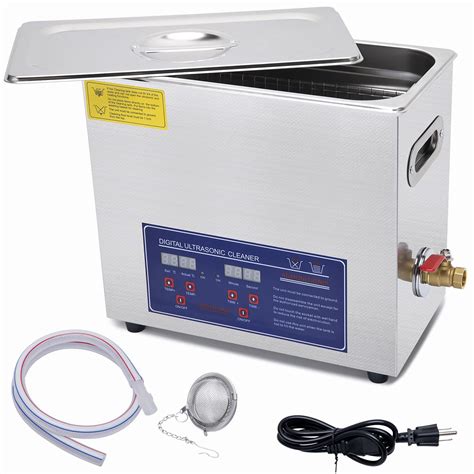 Snapklik.com : Ultrasonic Cleaner, 6L Heated Ultrasonic Parts Cleaner, Industrial Ultrasonic ...