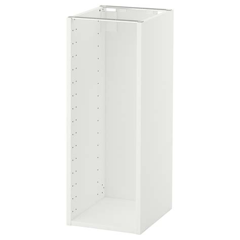 METOD Base cabinet frame, white, 30x37x80 cm - IKEA