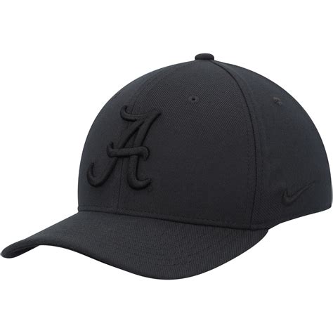 Men's Nike Alabama Crimson Tide Triple Black Classic99 Performance Flex Hat
