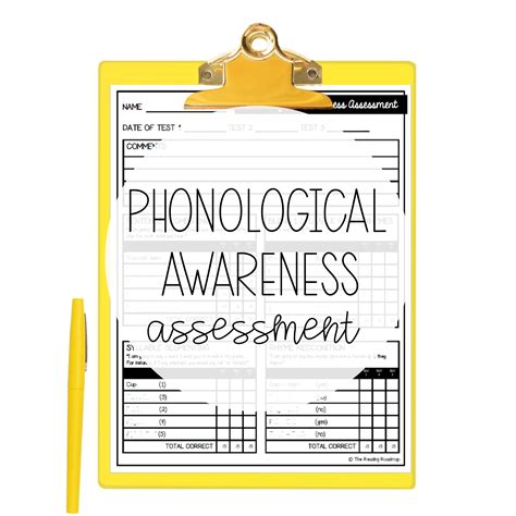 Phonological Awareness Assessment - Science of Reading Formula