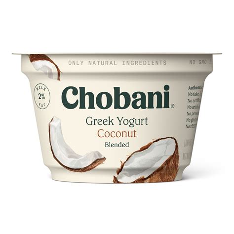 Order Chobani Low-Fat Greek Yogurt, Coconut Blended | Fast Delivery
