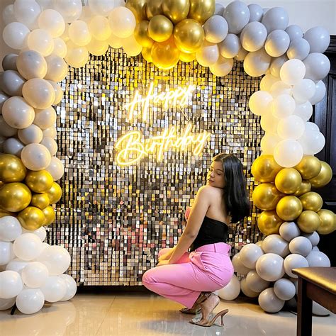 Gold And Silver Birthday Decoration Ideas at Billy Curnutt blog