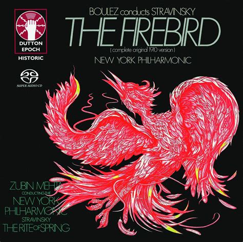 IGOR STRAVINSKY • The Firebird & The Rite of Spring : PIERRE BOULEZ ...