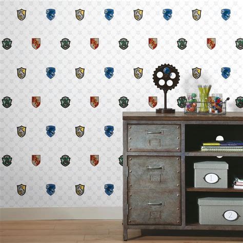 Harry Potter House Crest Peel and Stick Wallpaper India | Ubuy