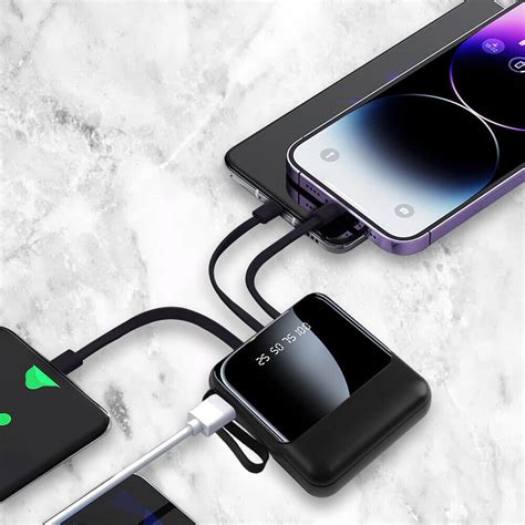 20000mAh Mini Power Bank USB UltraThin External India | Ubuy