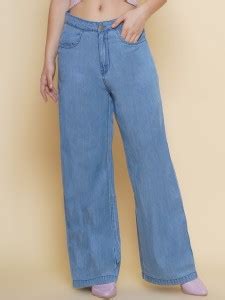 Puella Flared Women Blue Jeans - Buy Puella Flared Women Blue Jeans ...