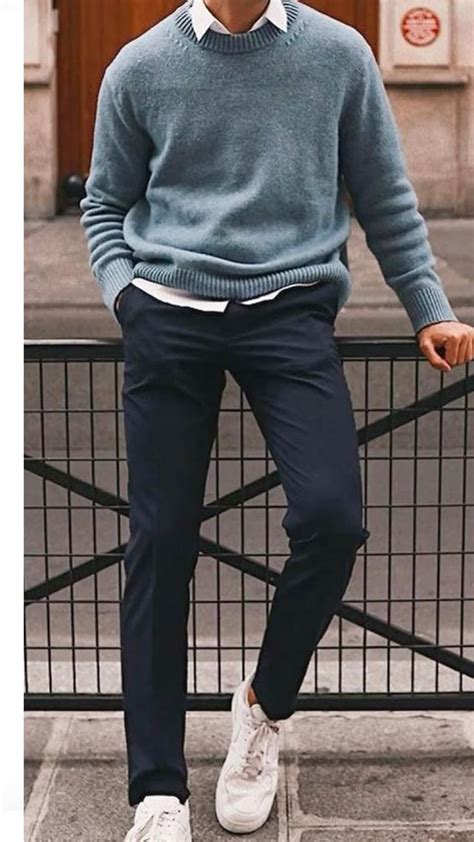 Men's Business Casual Sweater Outfit 的图像结果