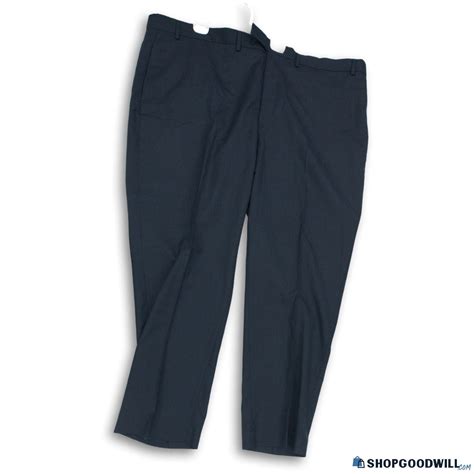 Collection By Michael Strahan Mens Navy Dress Pants Size 48w X 32l With ...