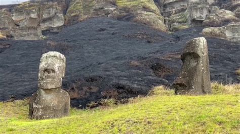 Easter Island Heads Damaged at Gina Robbs blog