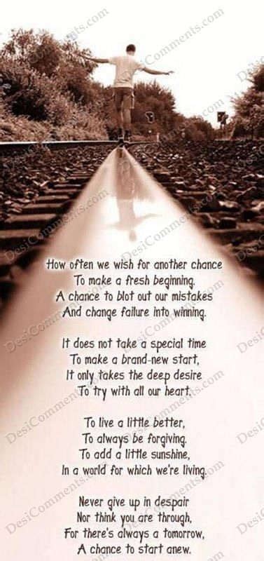 A chance to start new - DesiComments.com