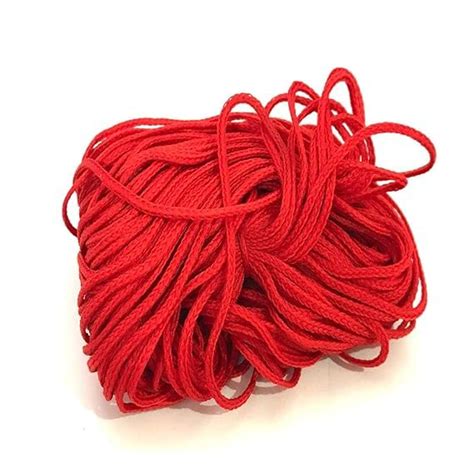 Red Silk Thread, Lal Dhaga, Anant Dhaga, Silk Thread, Raksha Sutr (10 ...