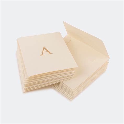 Letter A Notecards & Gift Tags | Anand Prakash