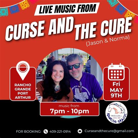 Curse and the Cure @ Rancho Grande! FRI. MAY 9th (7-10pm), Rancho ...