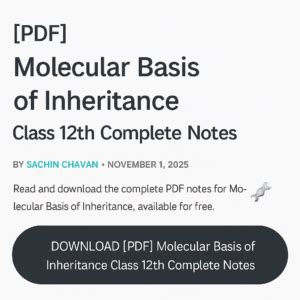 Image result for Molecular Basis of Inheritance Class 12 PDF