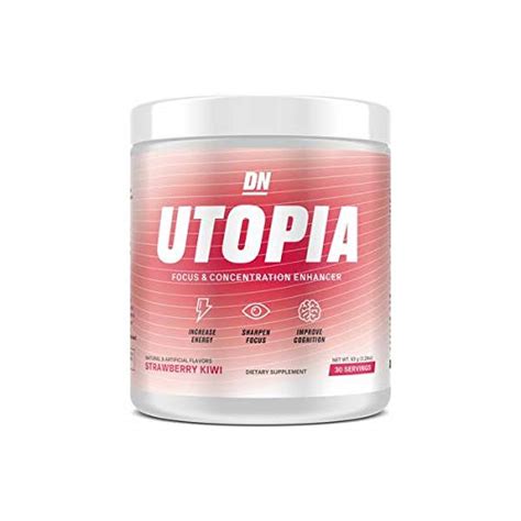 Buy De Novo Utopia - Focus Enhancing Powder Energy Drink, 30 Servings ...