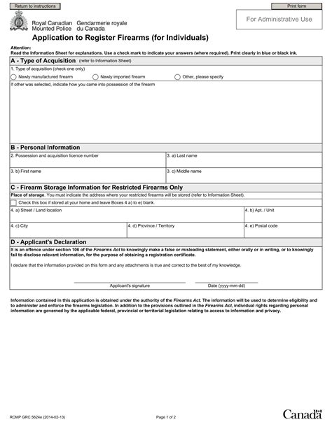 FREE 10+ Gun Registration Forms in PDF | Ms Word