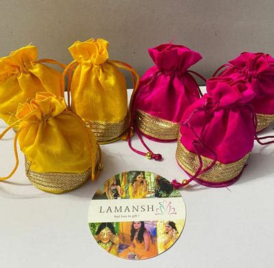 Potli bags for Return Gifts / Potli's for Wedding Favors – Lamansh