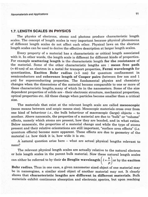 2 Length Scales in Physics | PDF