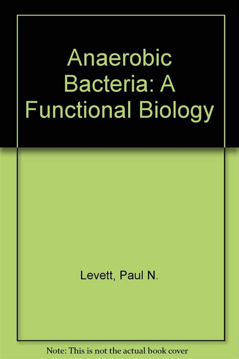 Buy Anaerobic Bacteria: A Functional Biology Book Online at Low Prices ...