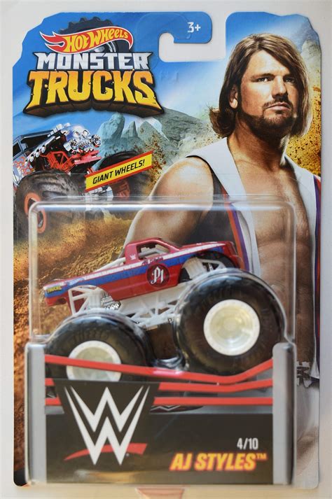 Hot Wheels Monster Trucks 1 64 Scale Aj Styles 4 | Desertcart INDIA