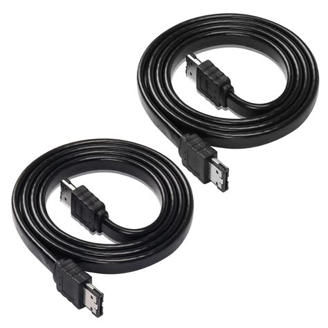 XMSJSIY eSATA Cable, eSATA Male to eSATA Male Serial SATA II 3 Gbps ...
