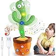 Storio Rechargeable Toys Talking Cactus Baby Toys for Kids Dancing ...