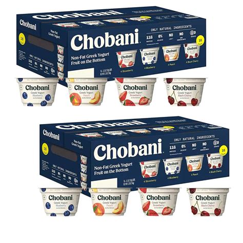 Chobani Greek Yogurt Tubes Nutrition Facts