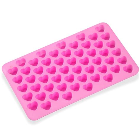 Buy SYGA Xcellent Global Mini Pink Heart Shape Silicone Ice Cube ...