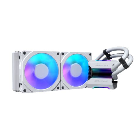 Phanteks Glacier One 240 MPH | 240mm DRGB AIO CPU Liquid Cooler | White