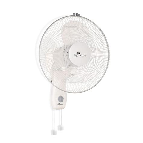 RR Signature Mojo Plus Wall Fan (400 mm, White) : Amazon.in: Home & Kitchen