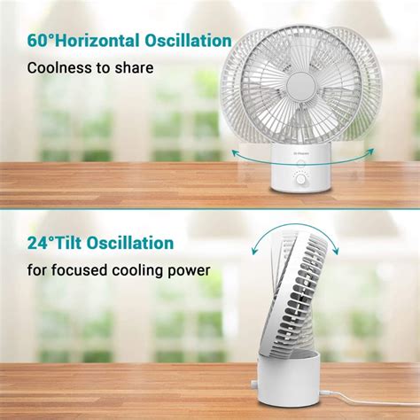 Dr. Prepare USB Oscillating Table Fan for Baby Adult India | Ubuy