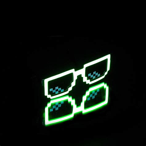 Buy Best Neon Pixel Shades Online In India – Futuristic Party Shades ...