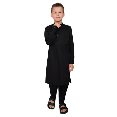 Terfi Black Kali Kurta for Kids – Mashroo