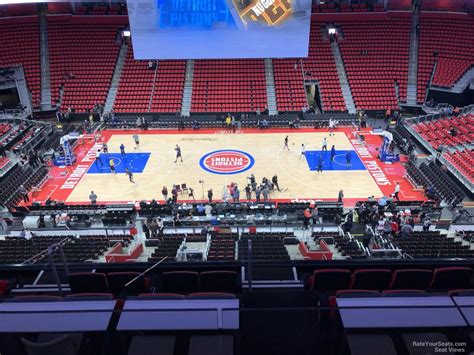 Mezzanine 28 At Little Caesars Arena Detroit Pistons RateYourSeats ...