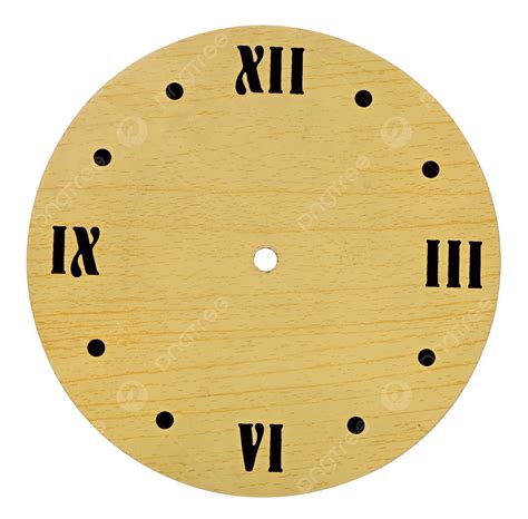 Sun Face Clock Without Hands