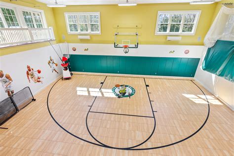 For $6.79m, a Newton mansion with a Boston Celtics court