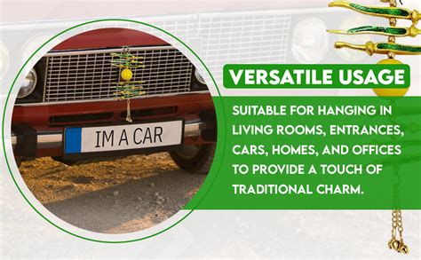 Buy ARTISKRITI Metal Nimbu Mirchi Nazar Battu Wall Hanging for Cars ...